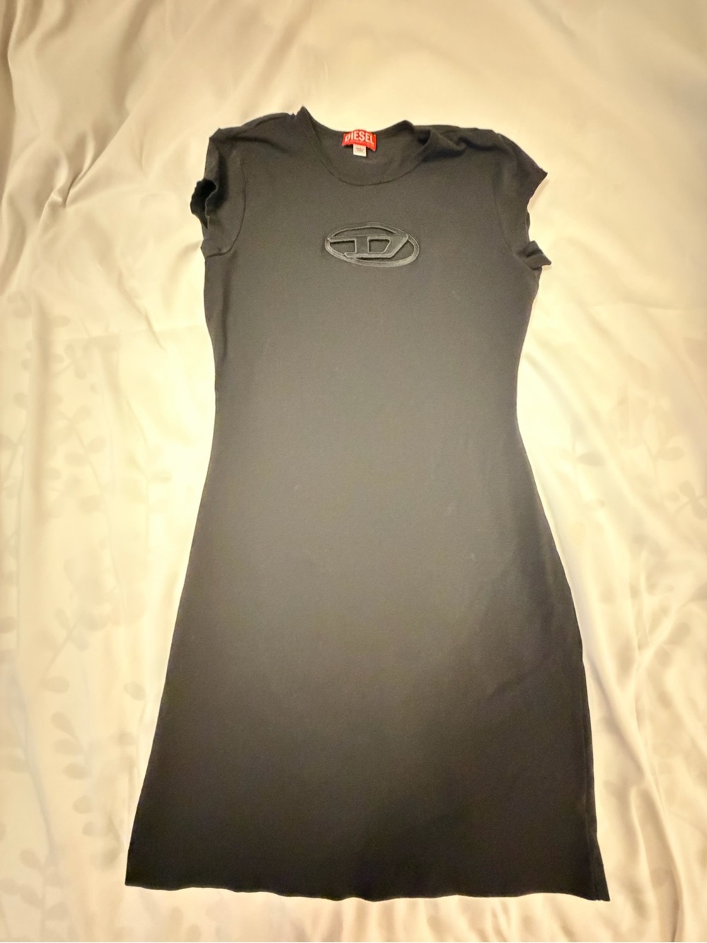 Diesel Black Midi Bodycon Dress - Picture 3 of 11